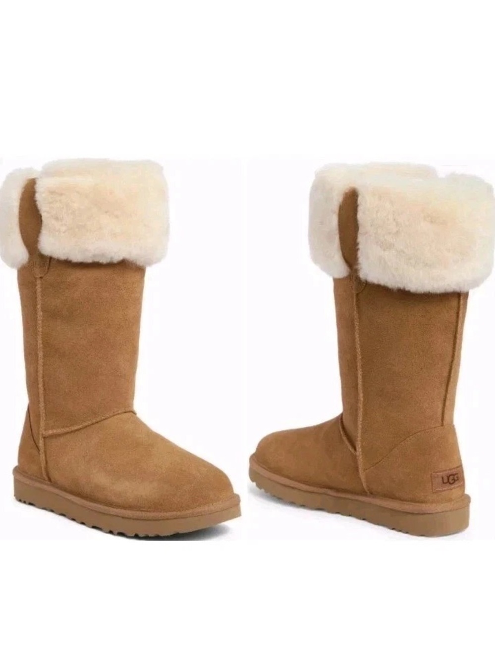 NEW UGG Suhenny Tall Boots Chestnut Size 9 🤎